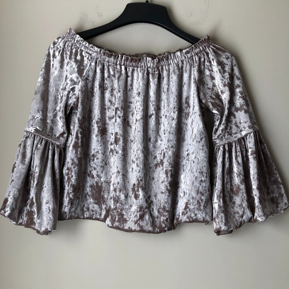 ALTAR'D STATE HARLOW VELVET TOP